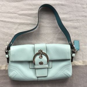 Stunning! COACH Full Leather Hobo Shoulder Bag